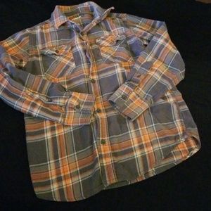 Tony hawk plaid button up